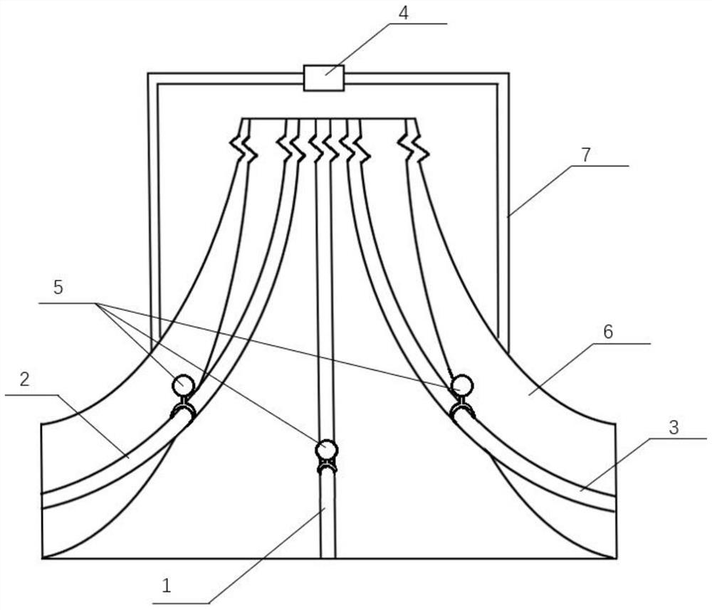 Method for measuring shape of general cable strand of suspension bridge based on machine vision