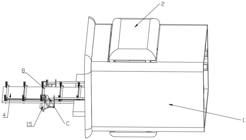 Oral cavity support for auxiliary positioning in oral cavity tumor radiotherapy department