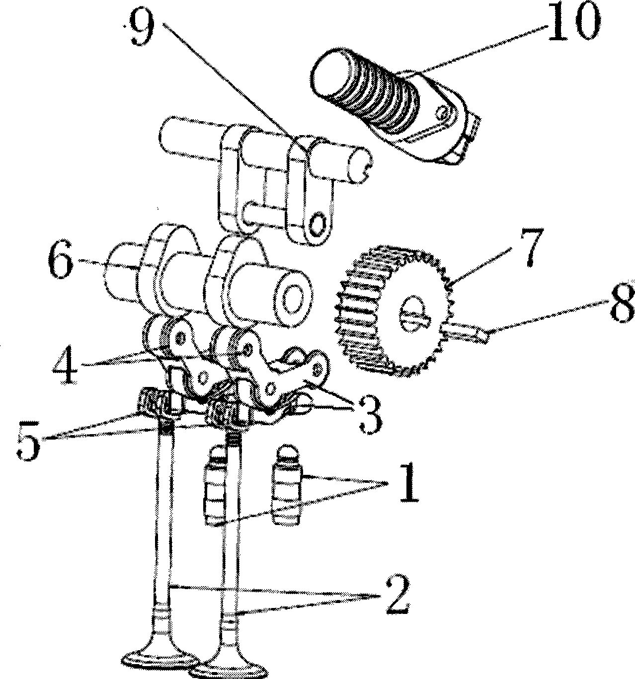 Novel air distribution system with variable lift