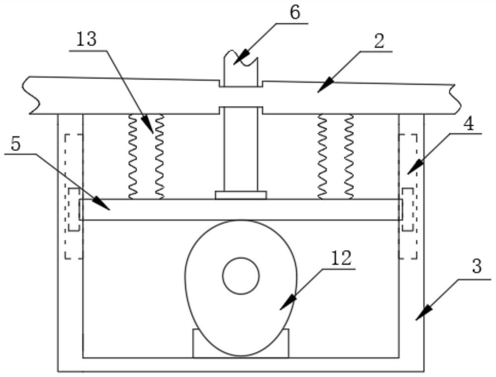 Circulating purification process and device for water pollution treatment