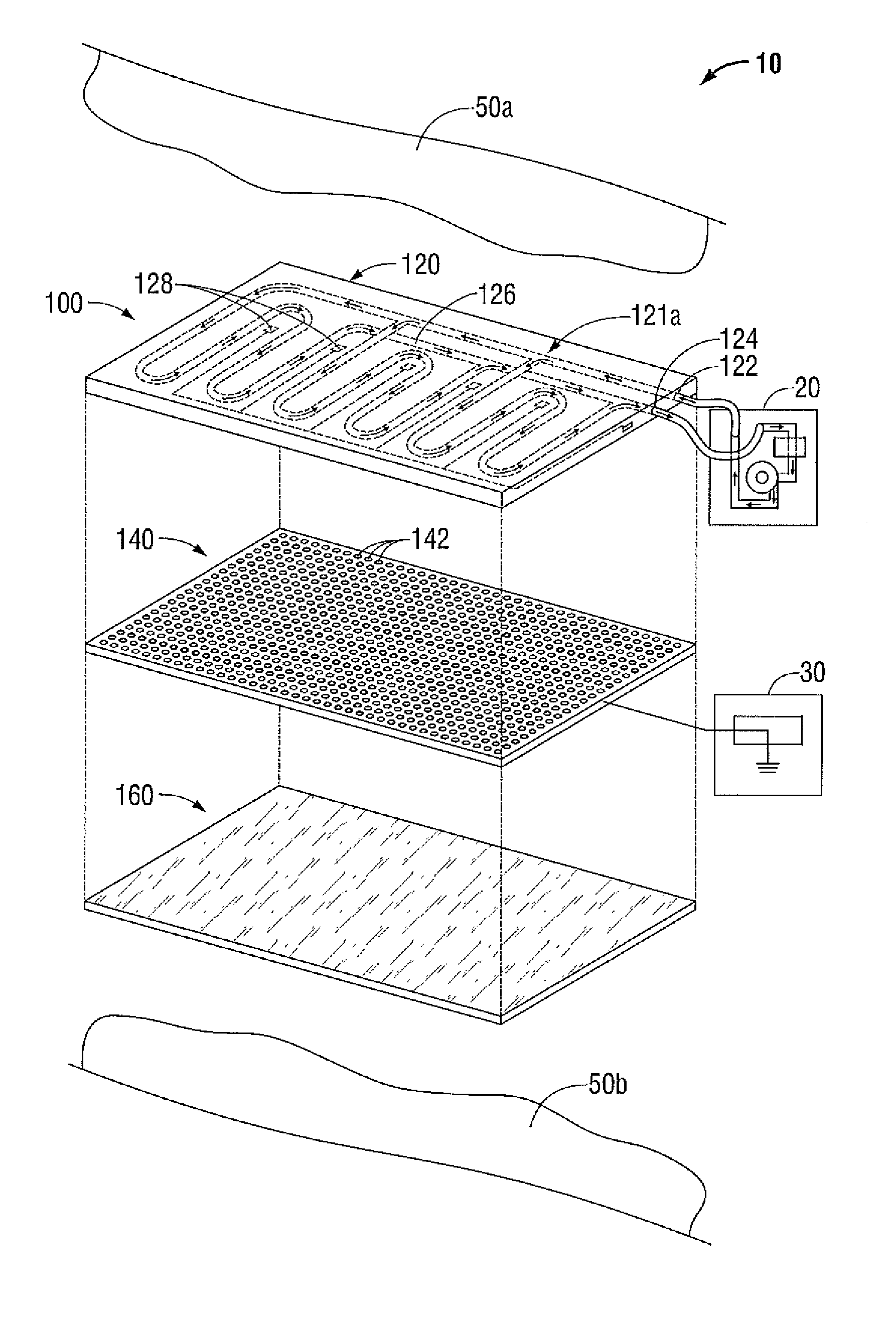 Microwave ablation safety pad, microwave safety pad system and method of use