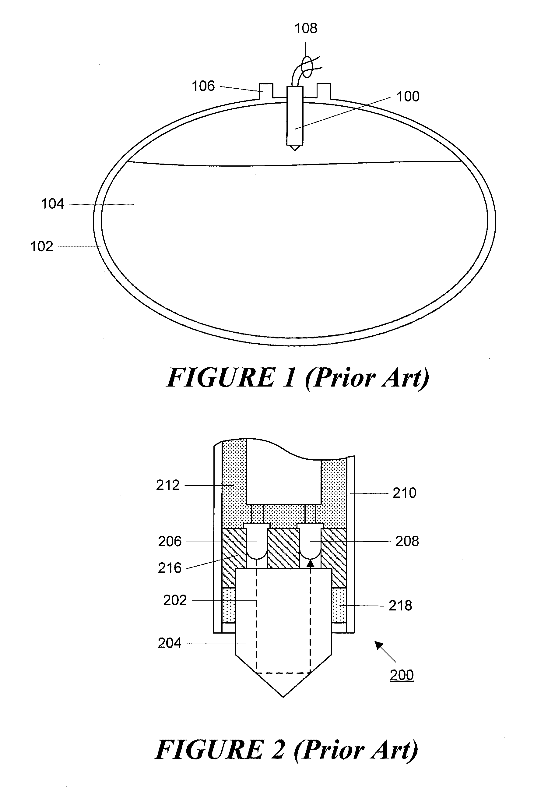 Fluid overfill probe with thermal stress prevention