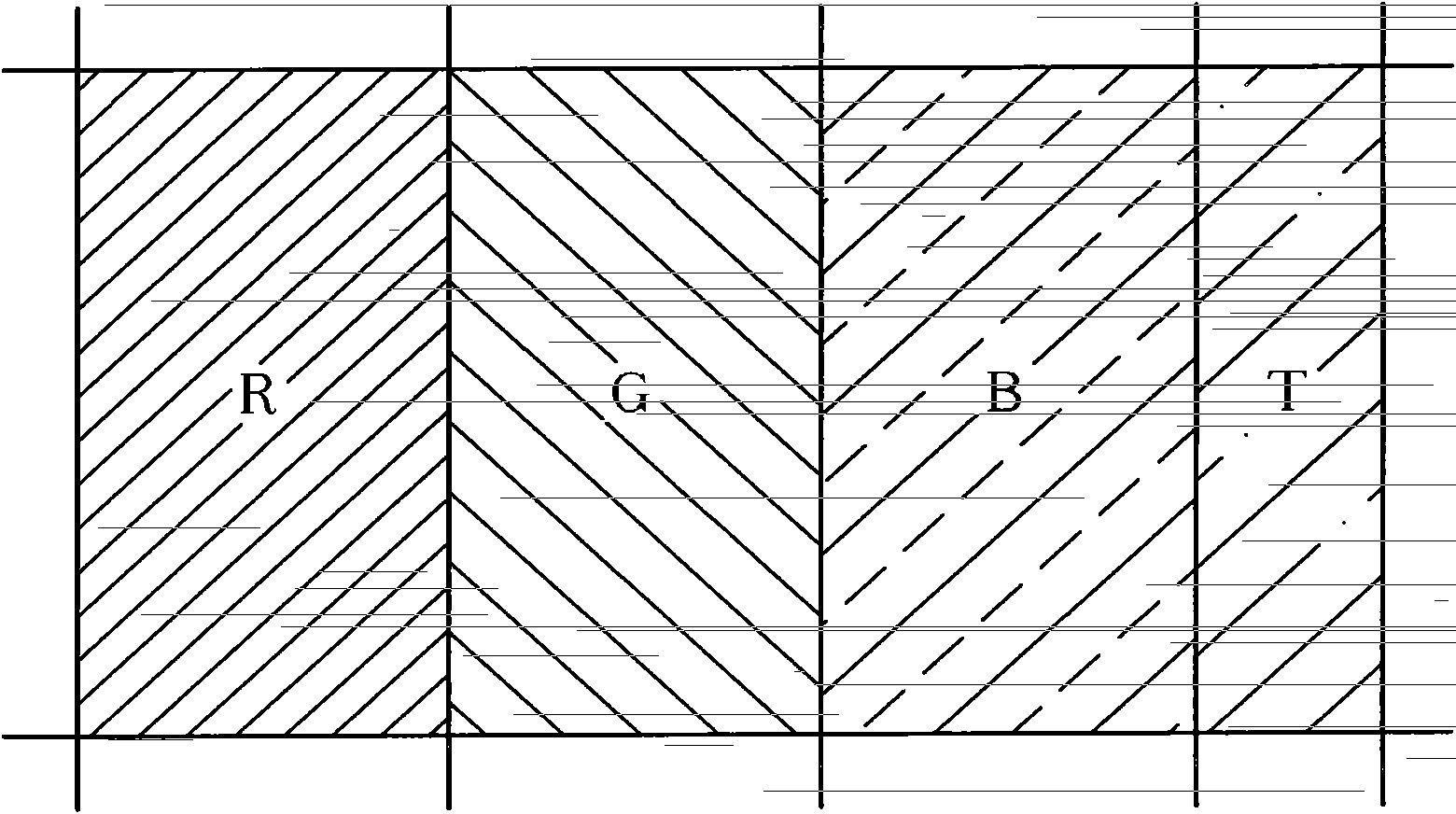 Pixel structure of embedded touch display panel and forming method thereof