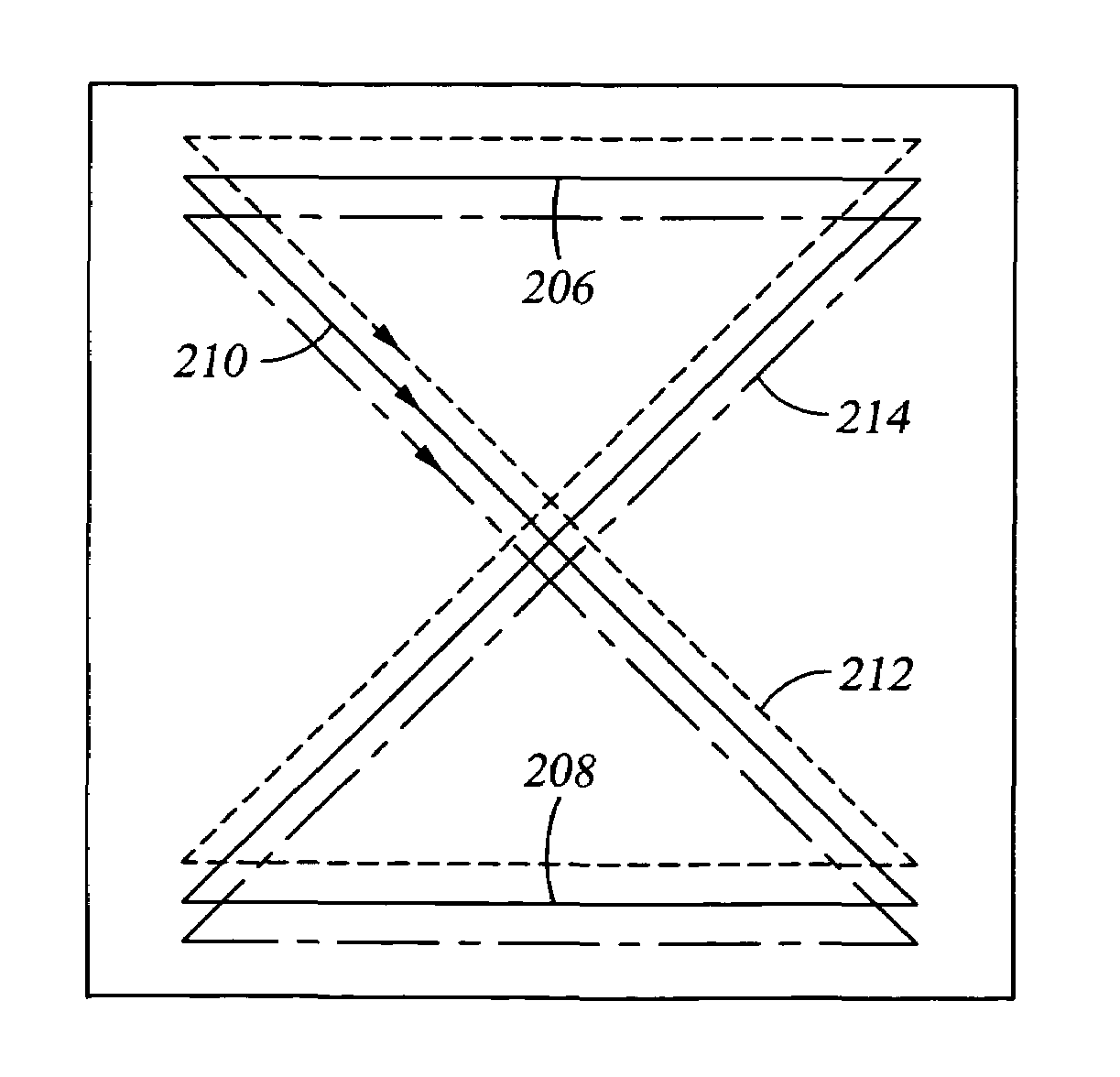 Two dimensional magnetron scanning for flat panel sputtering