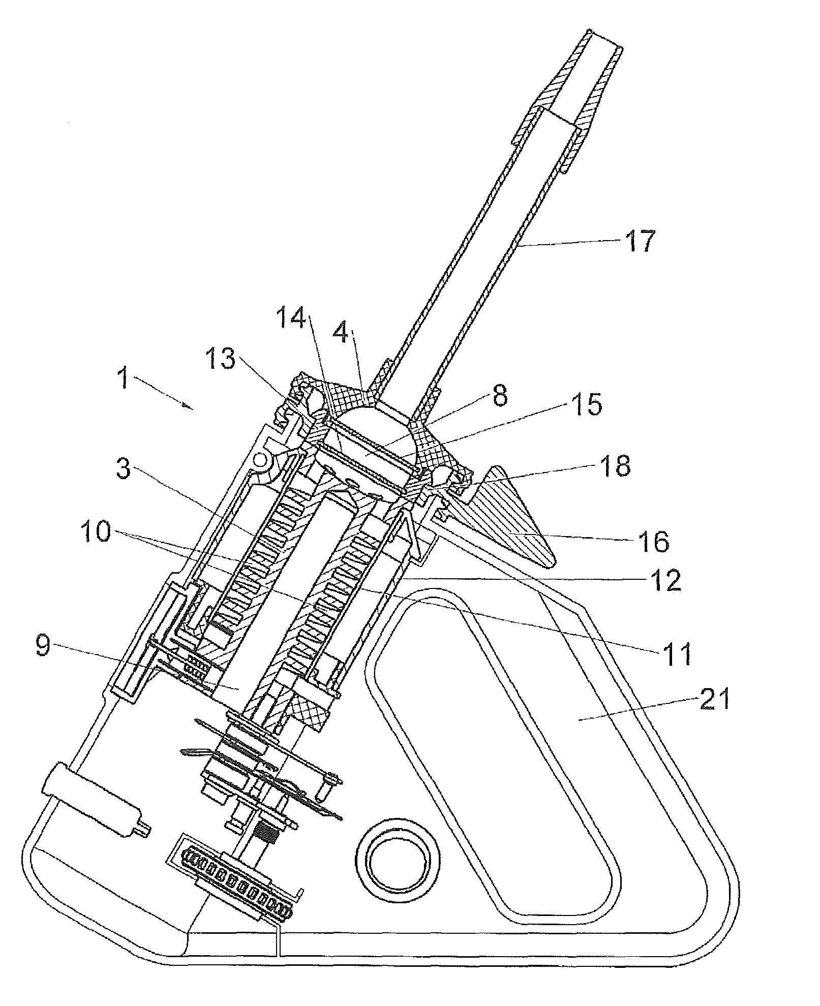 Vaporizer with combined air and radiation heating