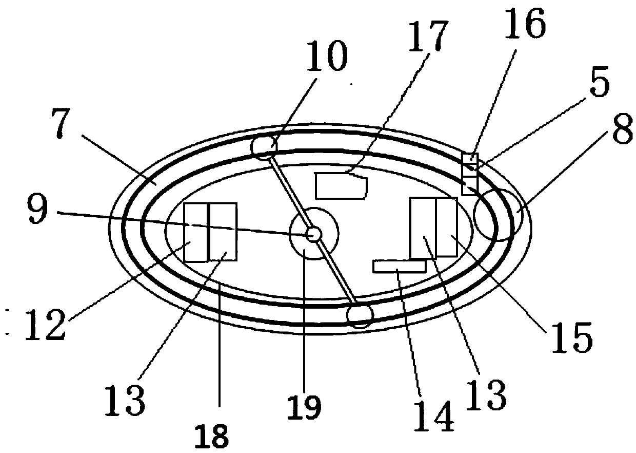 Monocular eye shield patch for peripheral facial paralysis and use method thereof