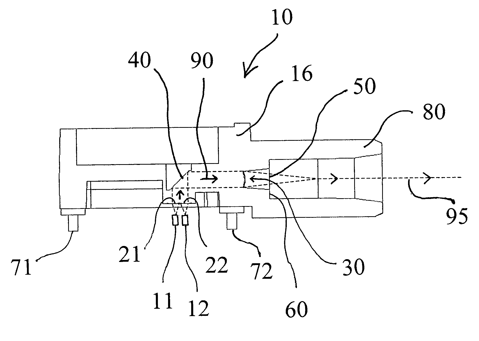 Optical combiner device