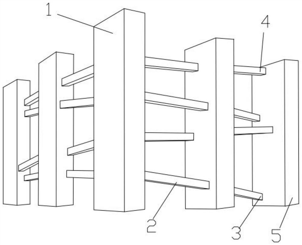 High-rise communication structure capable of parking