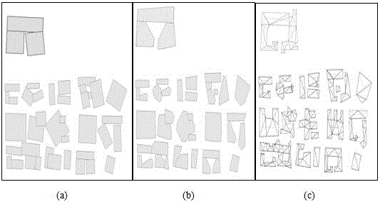 Matching query method based on similarity between spatial scenes