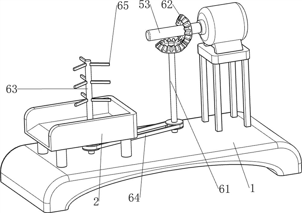 Forage grass crusher for animal husbandry