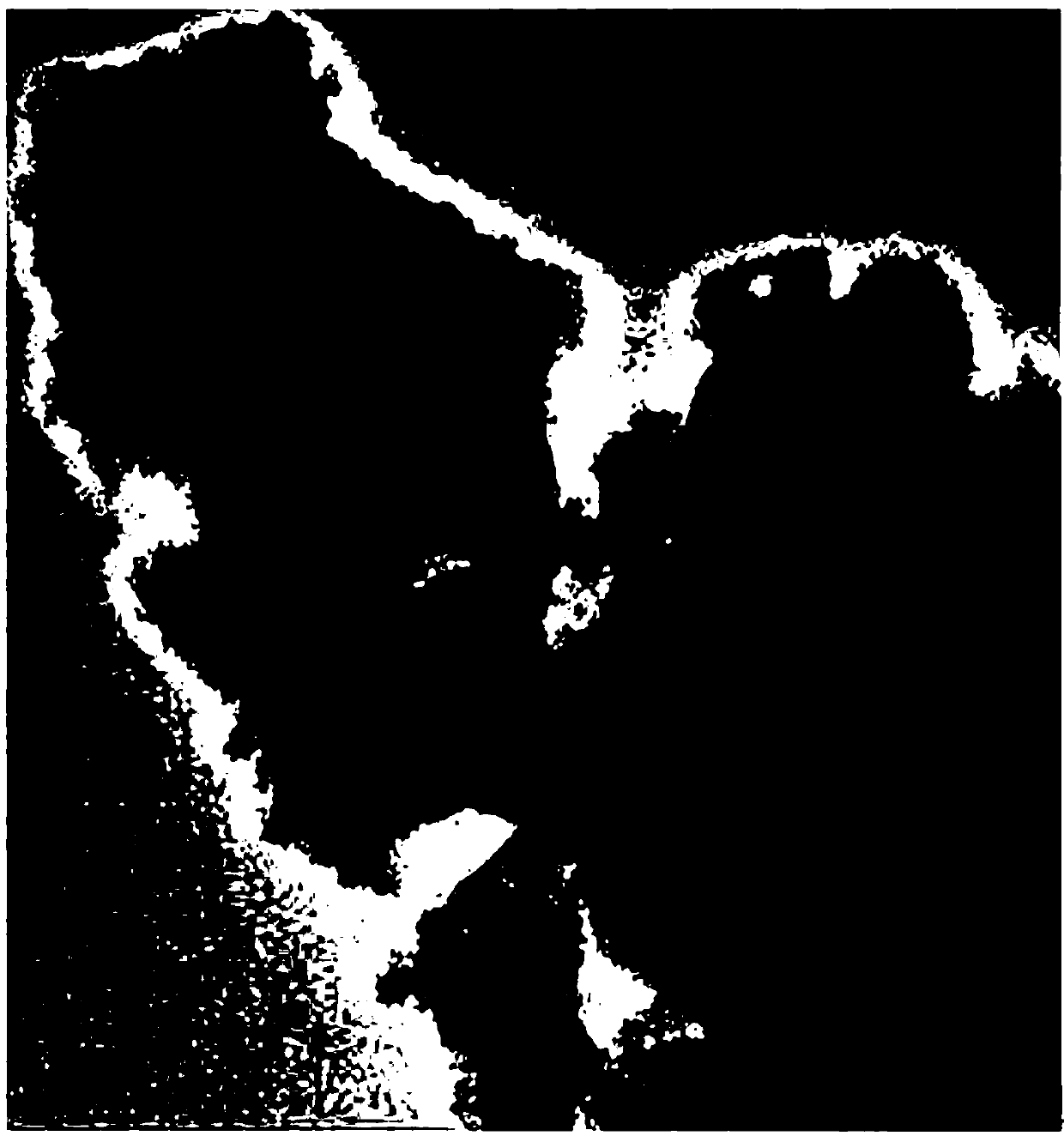 Preparation method of inorganic light-colored conductive titanium dioxide powder