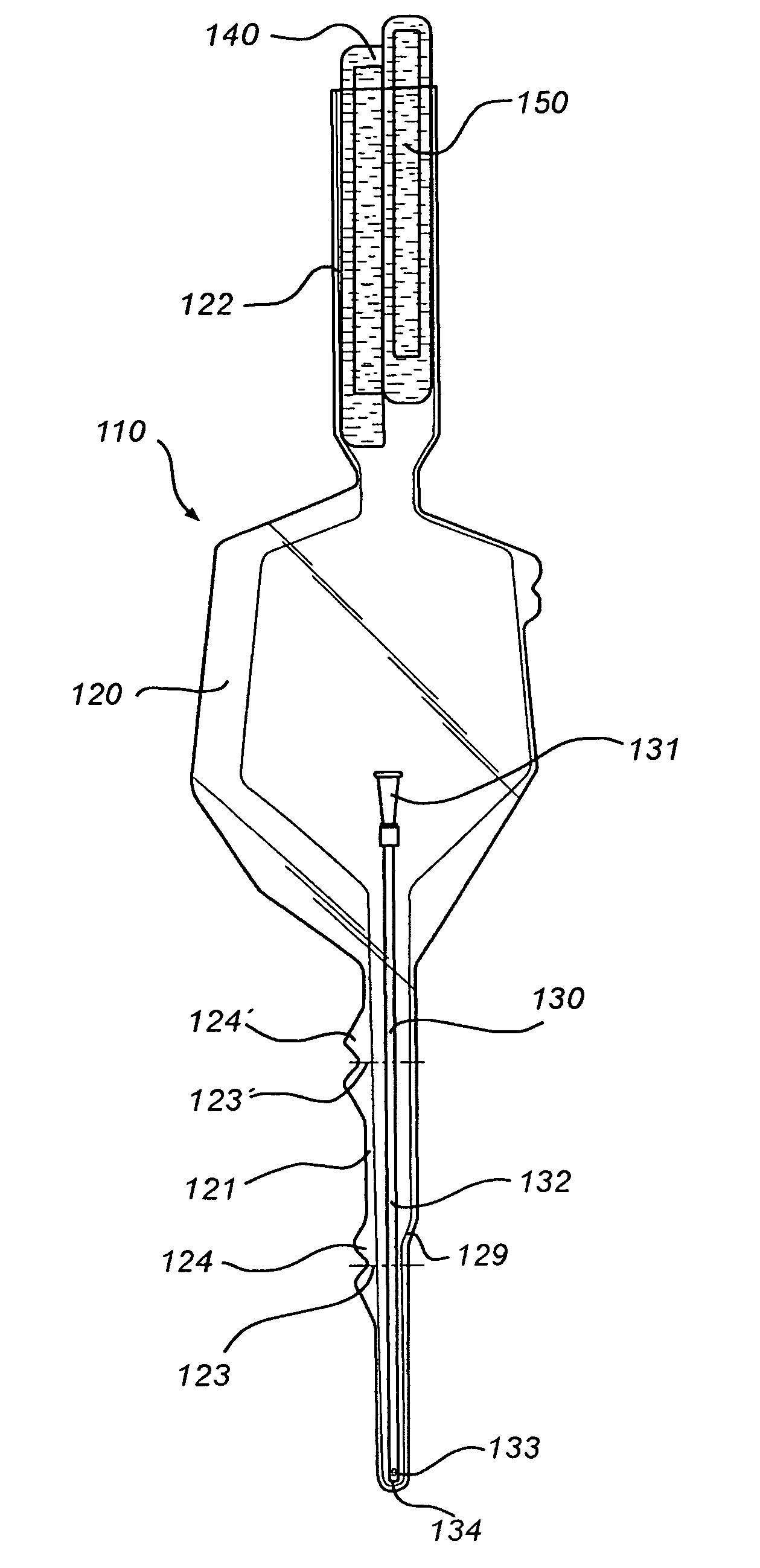 Catheter receptacle provided with an antimicrobial compound