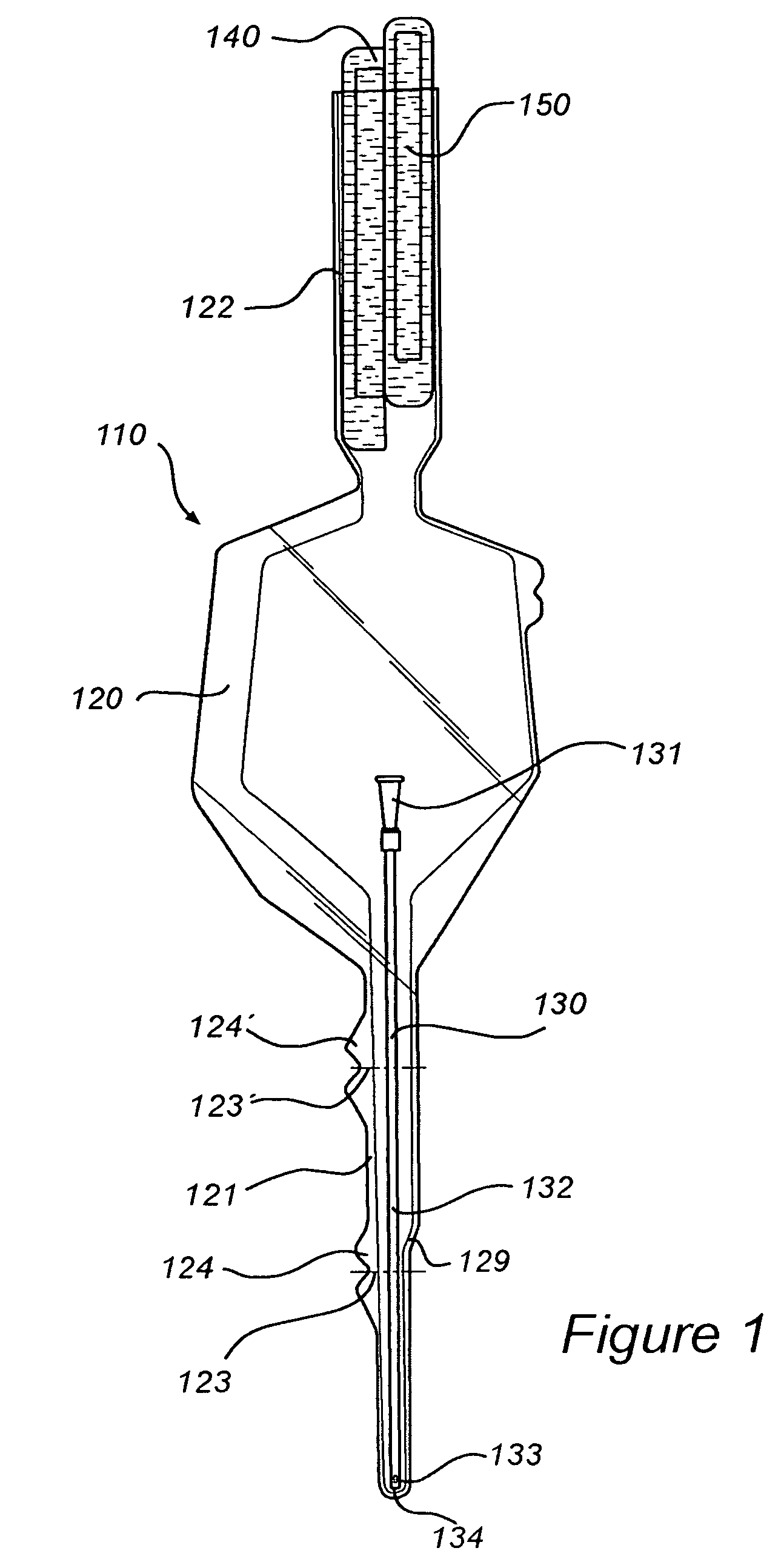 Catheter receptacle provided with an antimicrobial compound