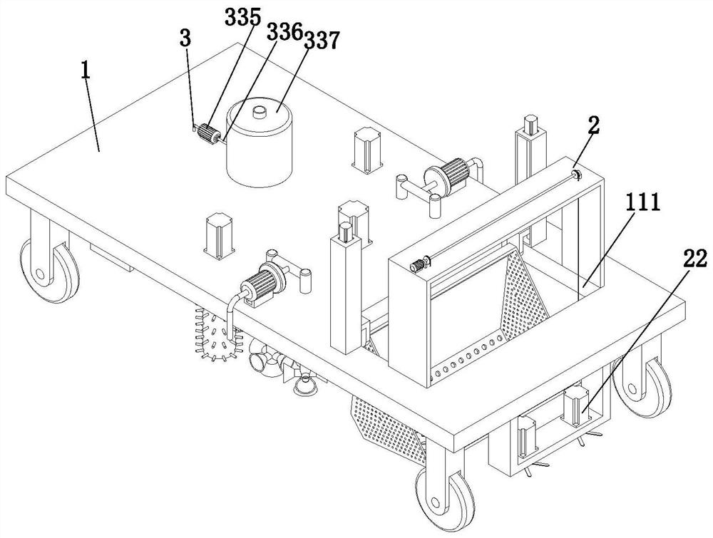 A dredging device for water conservancy projects