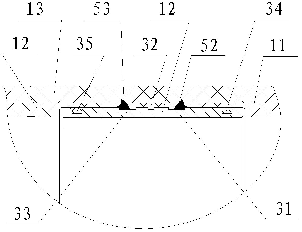 Base for oil-immersed fuse