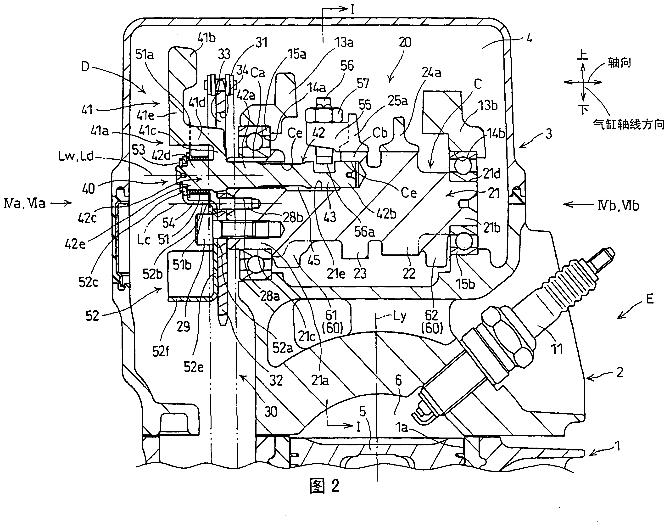 Internal-combustion engine with decompressor