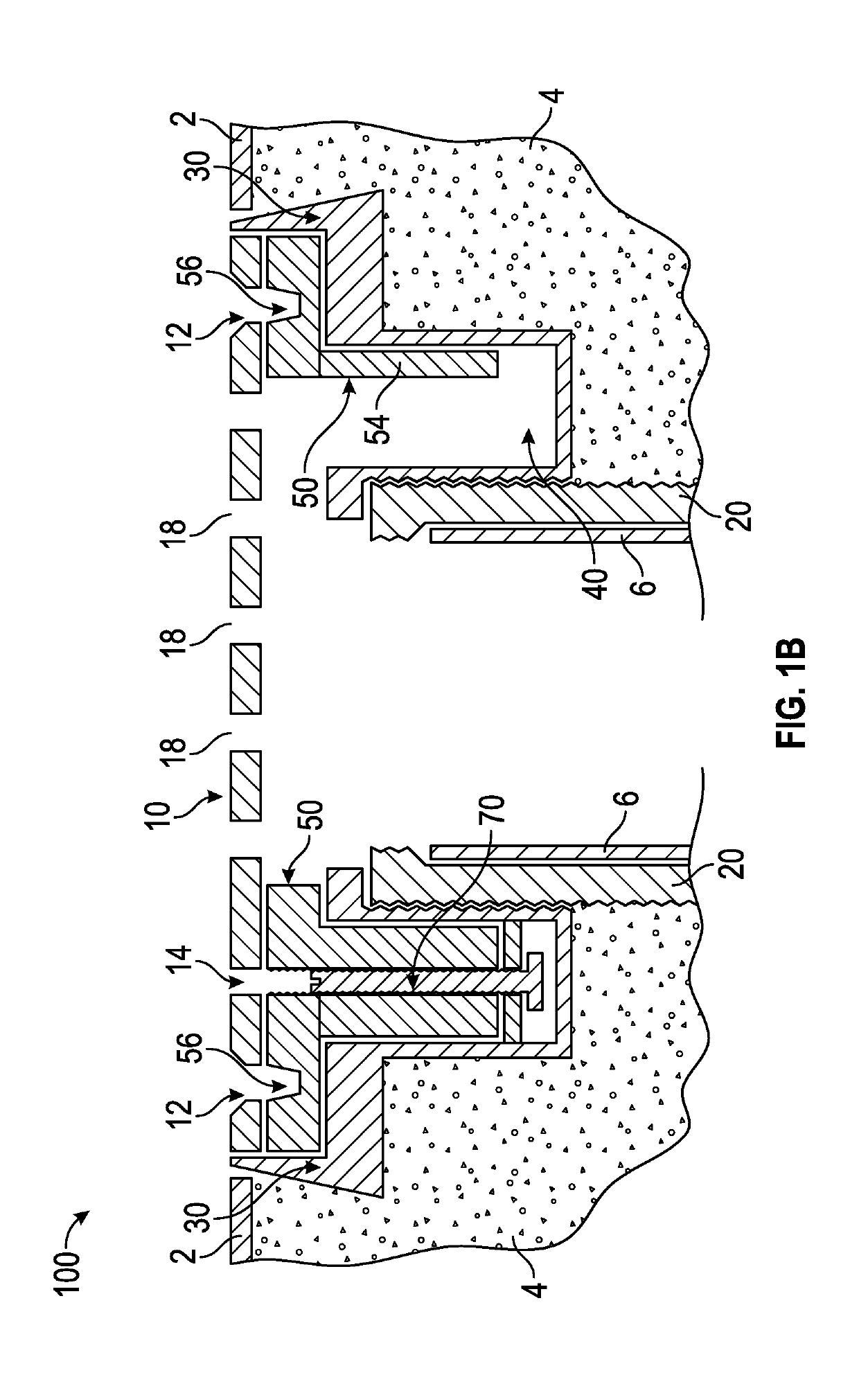 Drain and drain leveling mechanism