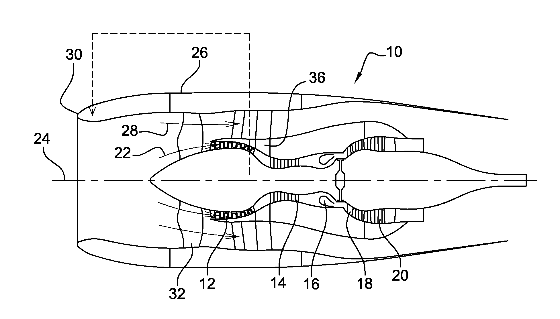 Circuit for de-icing an air inlet lip of an aircraft propulsion assembly