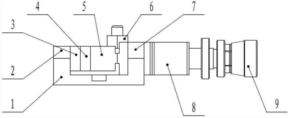 Manual inner wall holding device and method of thin wall cylindrical component