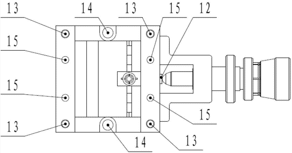 Manual inner wall holding device and method of thin wall cylindrical component