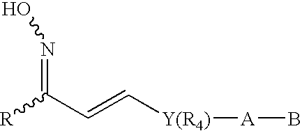 Disubstituted chalcone oximes having RARgamma retinoid receptor antagonist activity