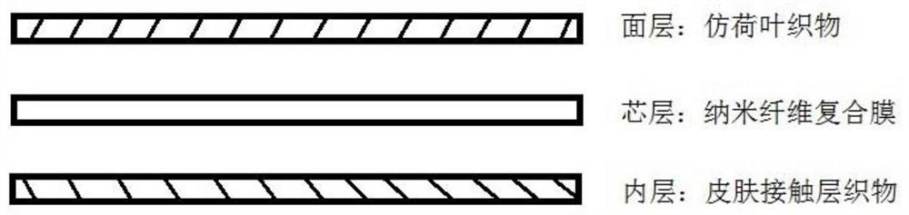 Functional mask fabric and preparation method thereof