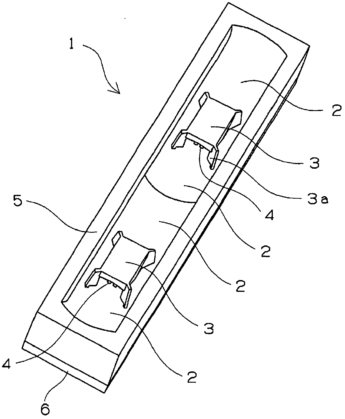 Surface-emitting LED cover, lighting device and display device