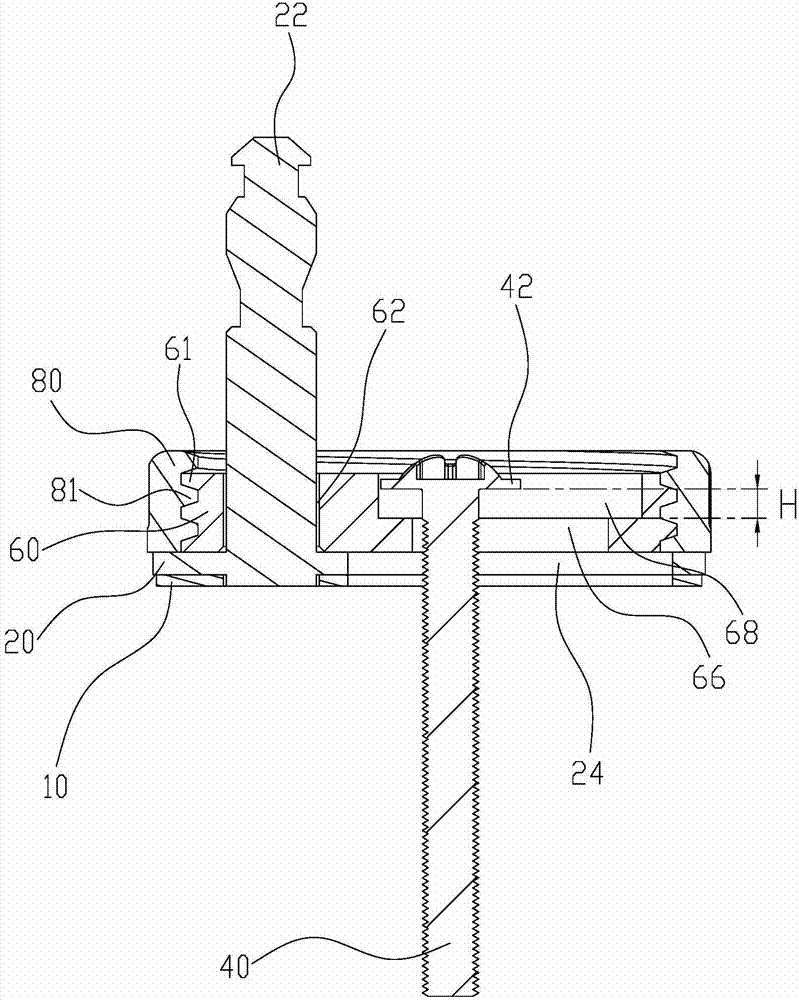 Connecting mechanism and mounting method for connecting closestool cover plate and closestool base