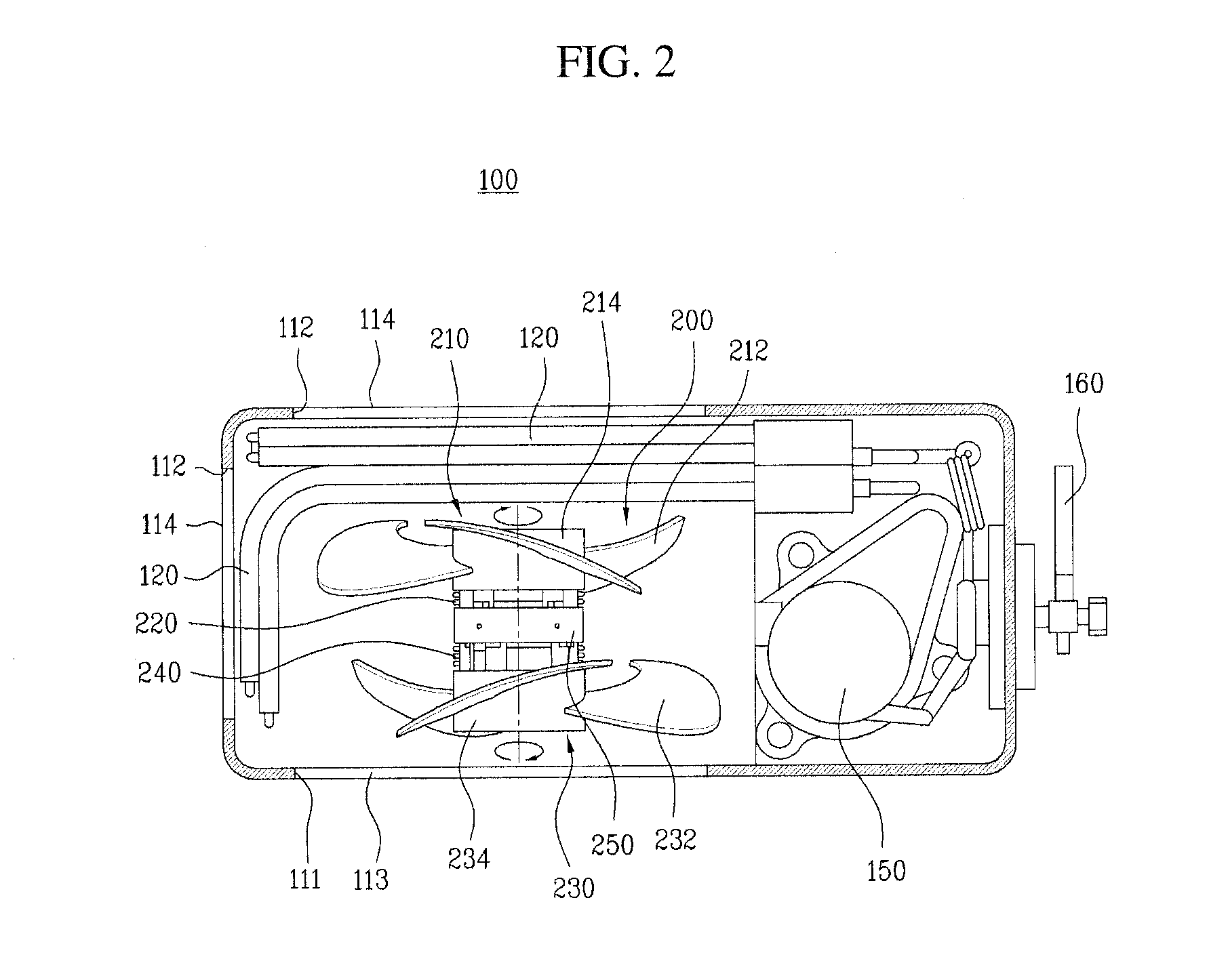 Ventilating device and outdoor unit having the same