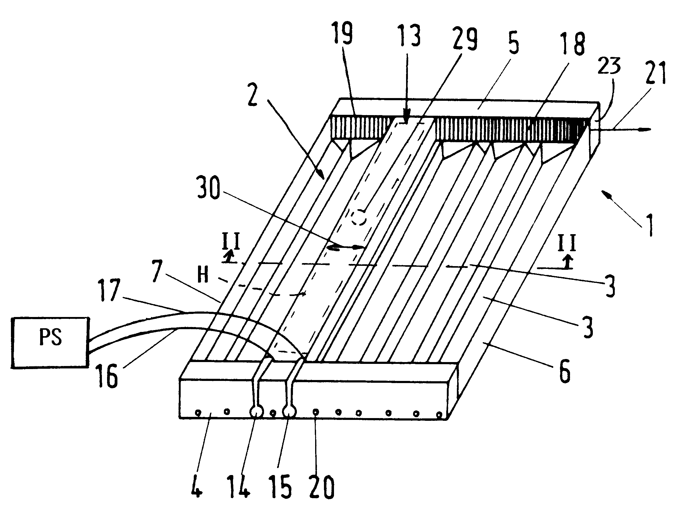 Apparatus for cleaning an airstream