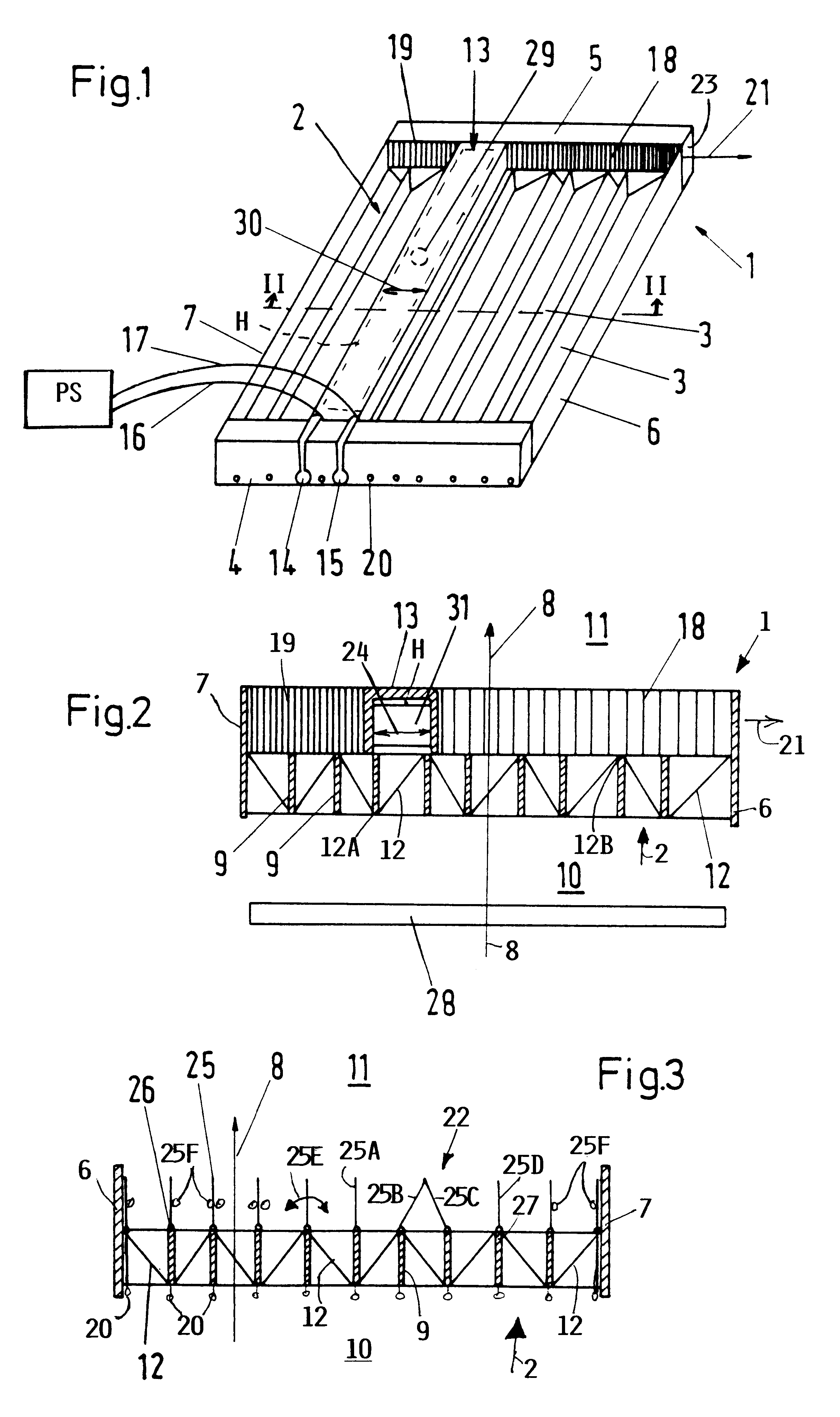 Apparatus for cleaning an airstream
