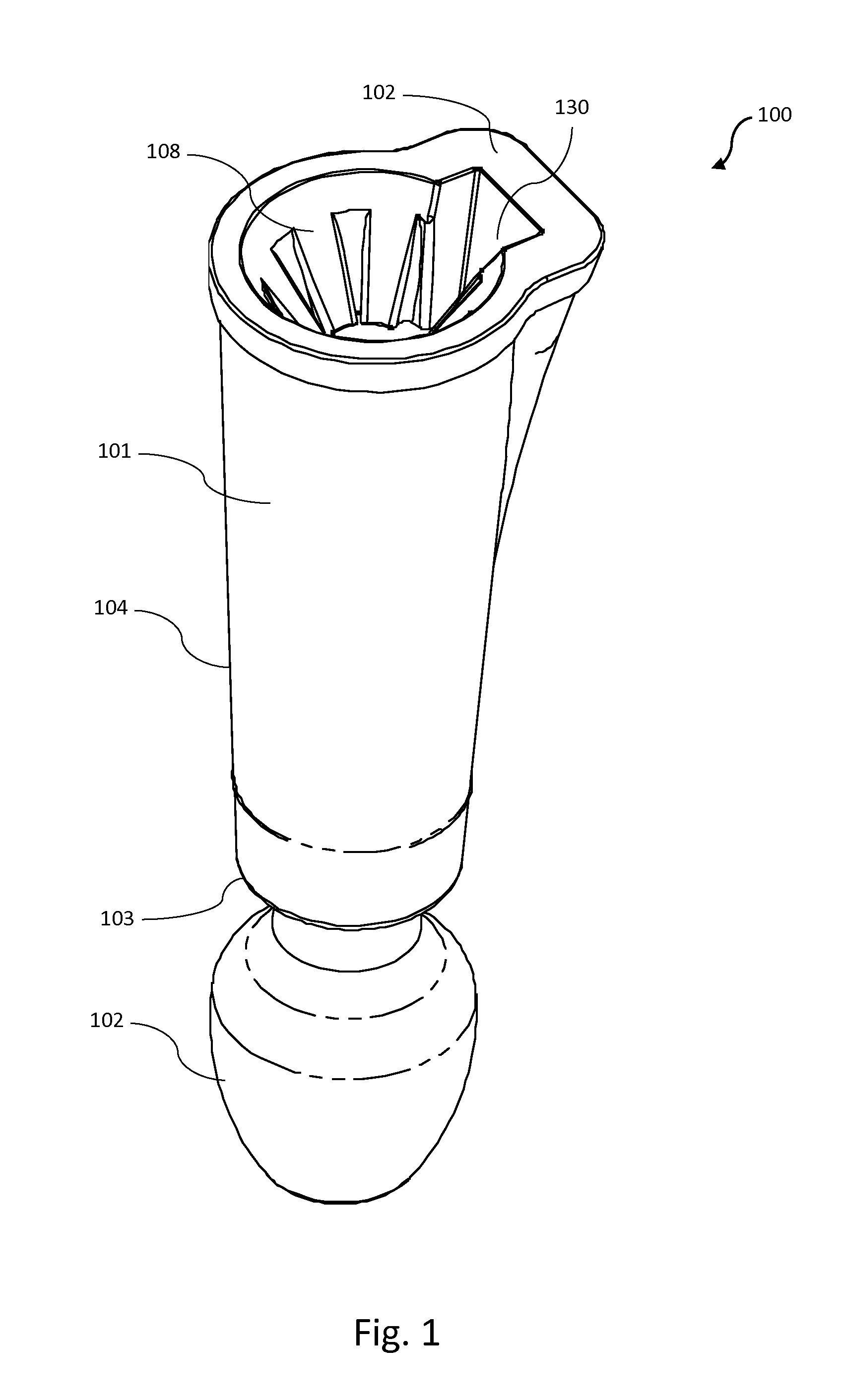 Portable animal paw washing device