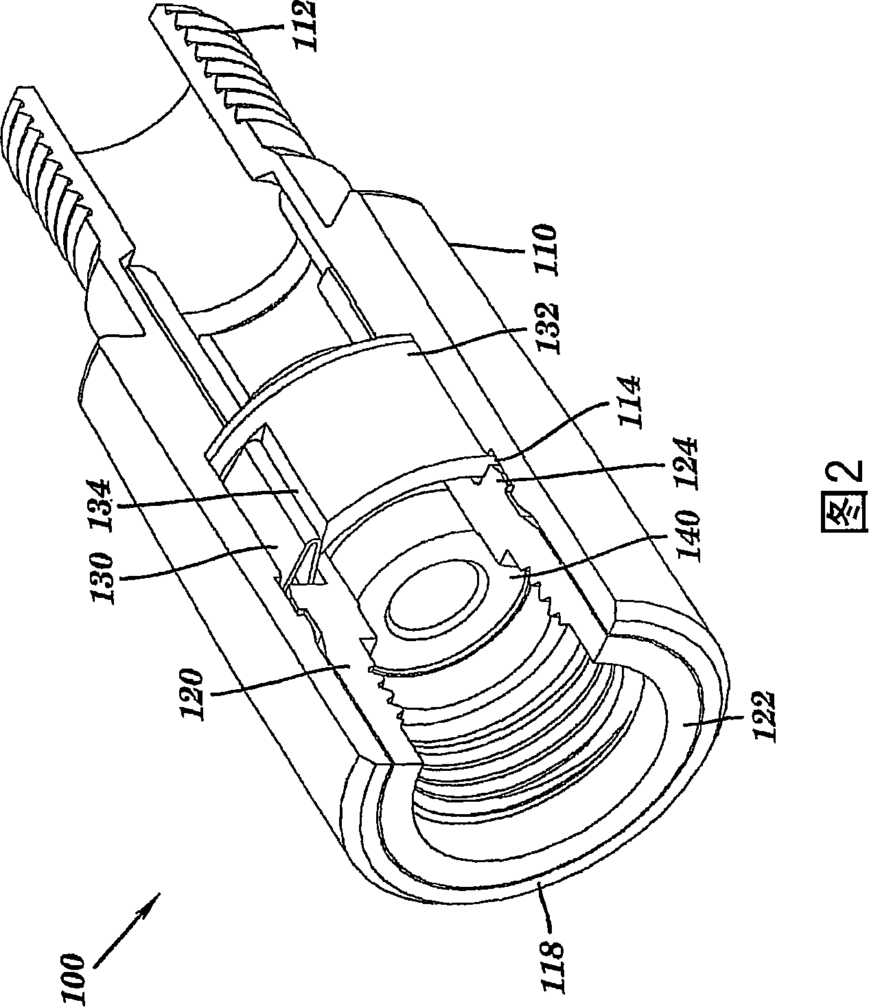 Coaxial cable port security device and method of use thereof