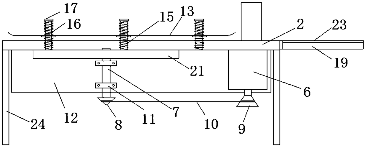 Rotor rivet removing device and operation method thereof
