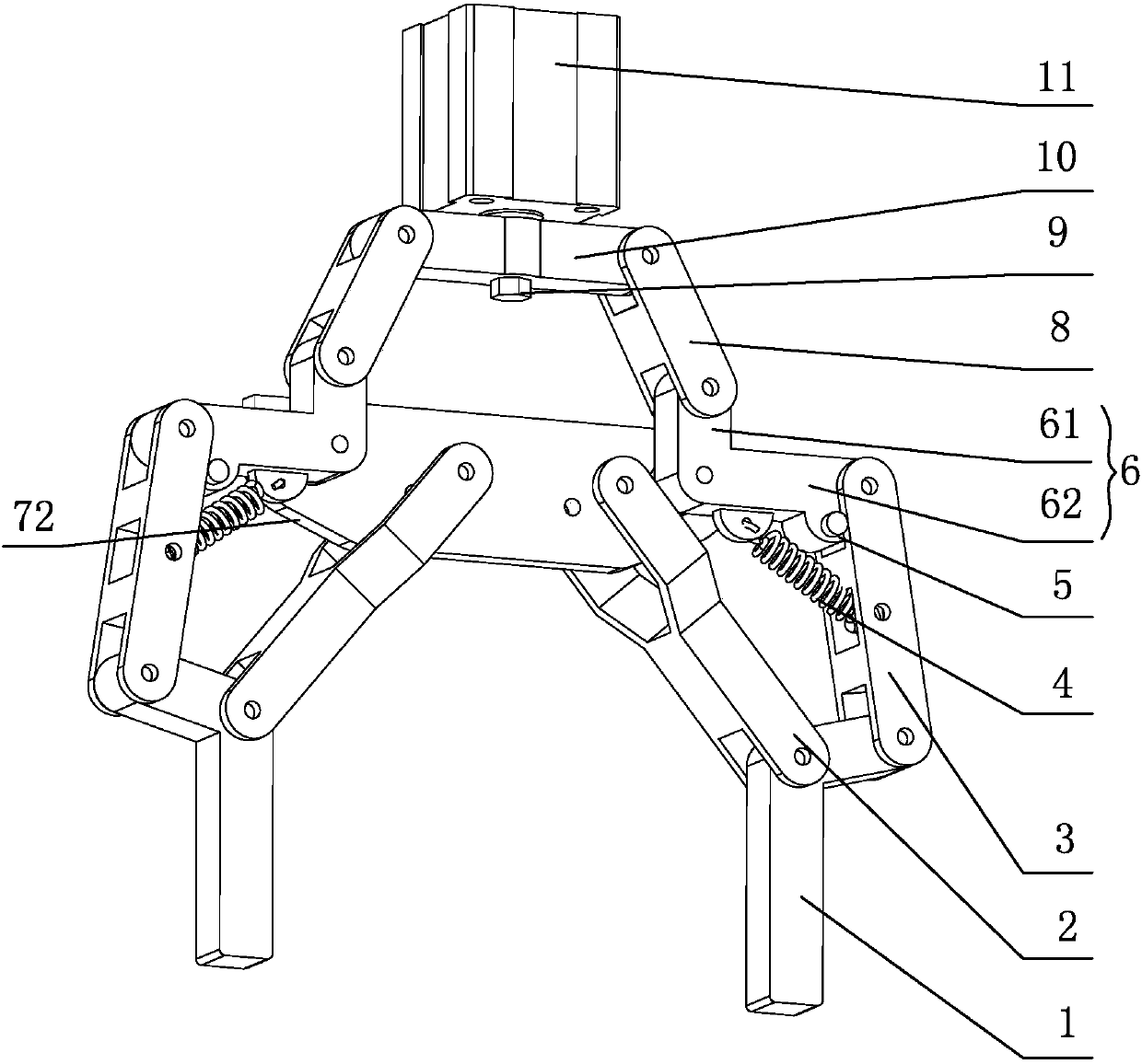 Flexible clamping device