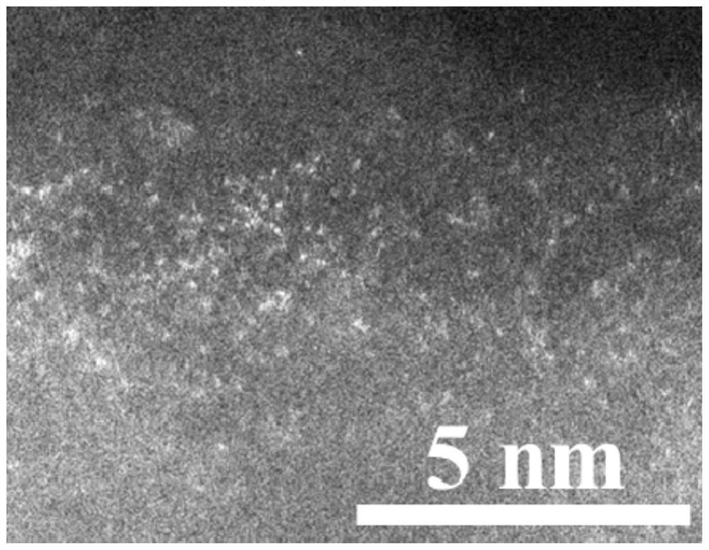 Halide perovskite-based platinum monatomic photocatalytic material as well as preparation method and application thereof