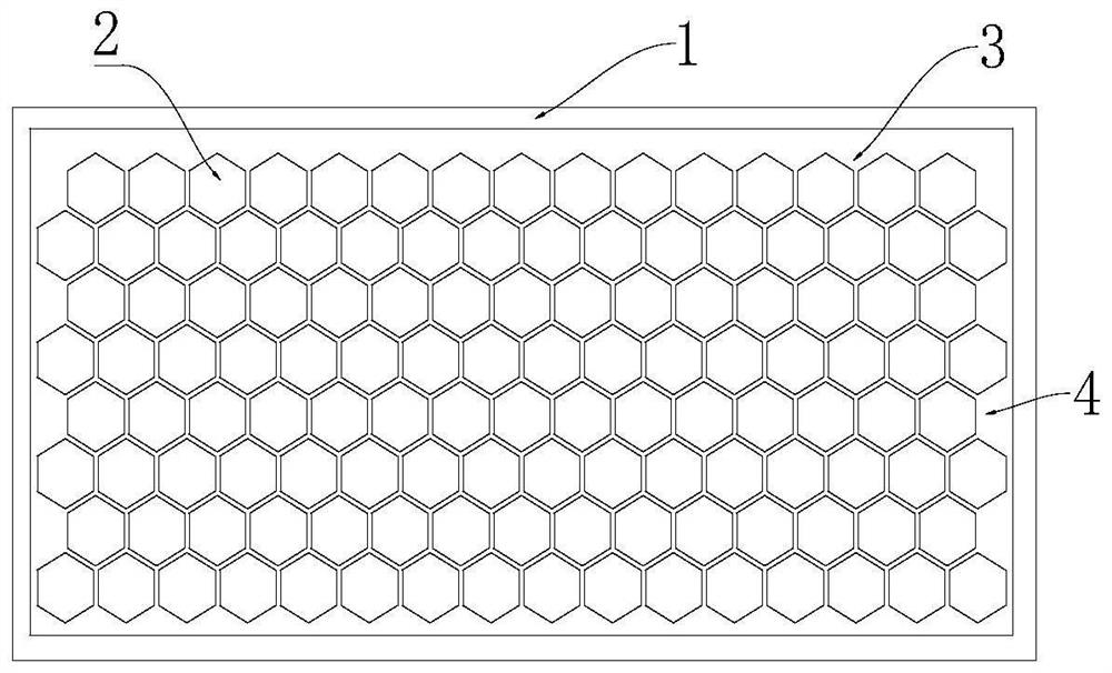 Artificial honeycomb and its preparation method