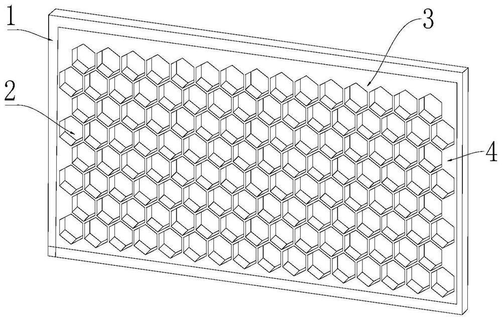 Artificial honeycomb and its preparation method