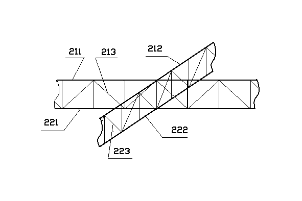Reinforced cement board containing glass fiber in three-dimensional net-shaped structure