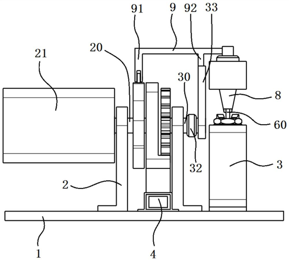 Device for testing mechanical performance of toggle switch