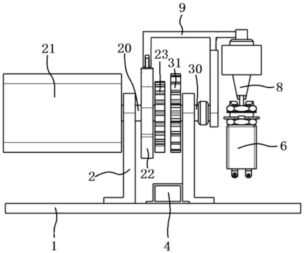 Device for testing mechanical performance of toggle switch