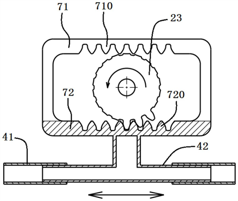 Device for testing mechanical performance of toggle switch