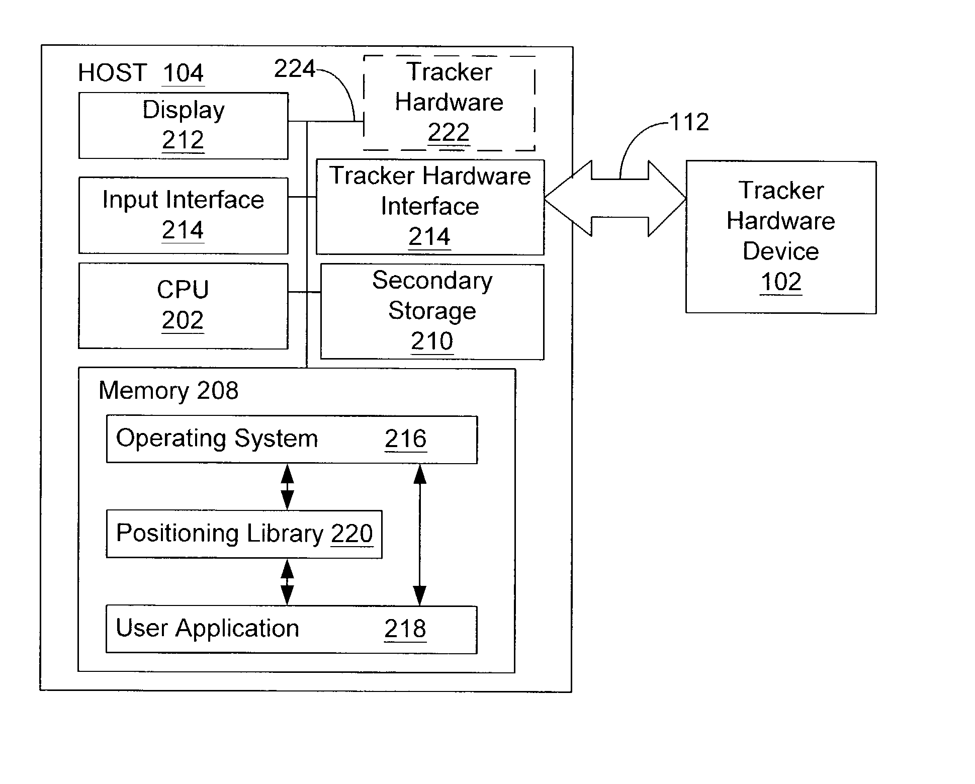 Navagation processing in host based satellite positioning solution