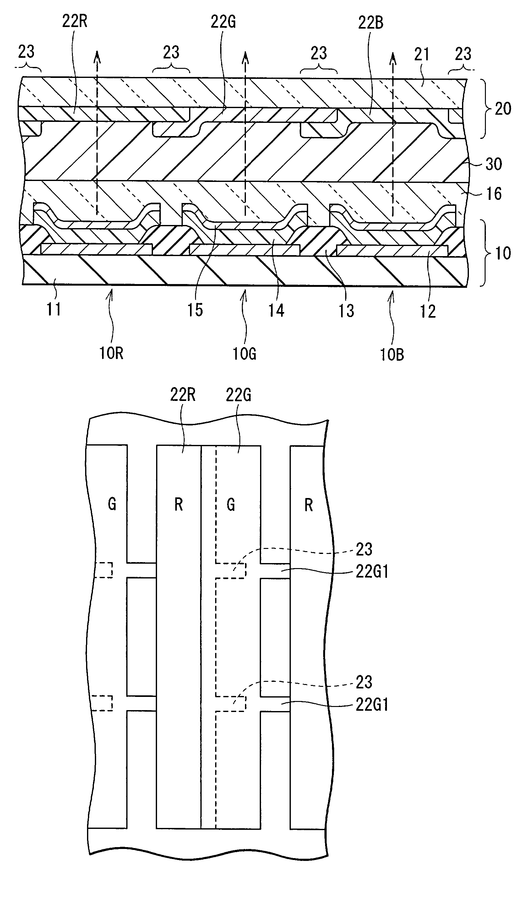 Display and method of manufacturing the same