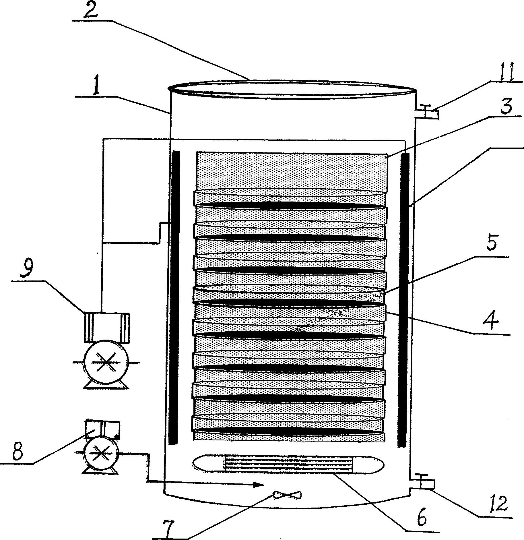 Method and equipment for producing sprouting half-polished rice