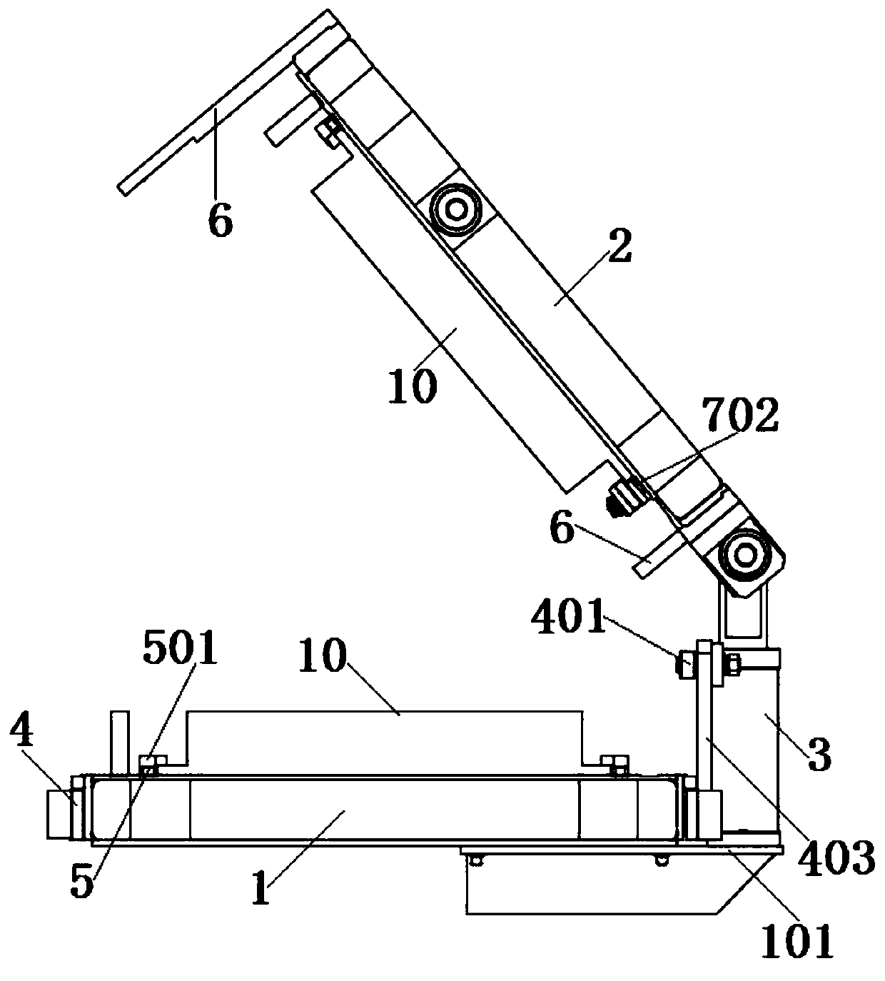 Novel fixture mechanism for refrigerator door body foaming line
