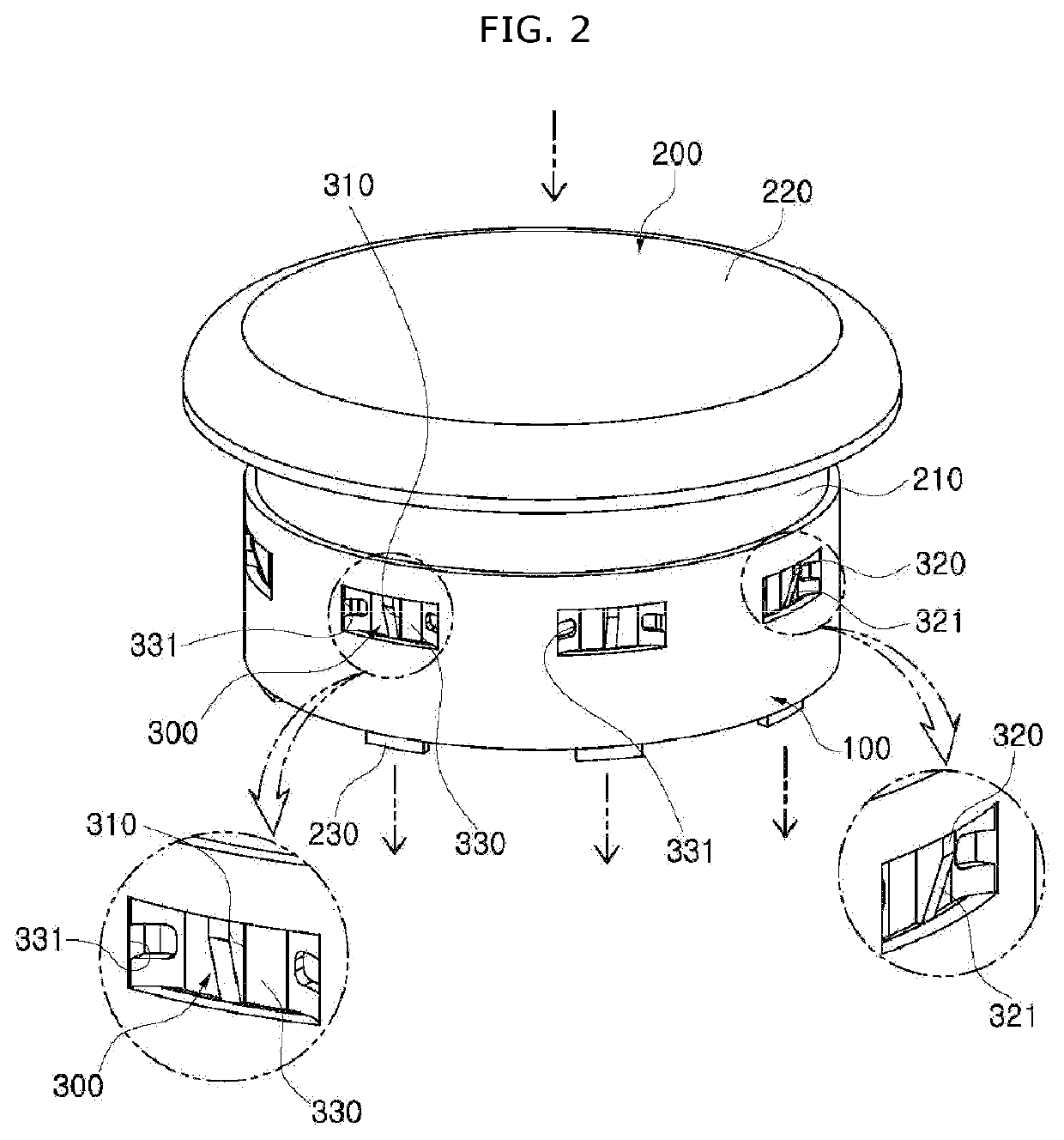 Driver seat airbag apparatus