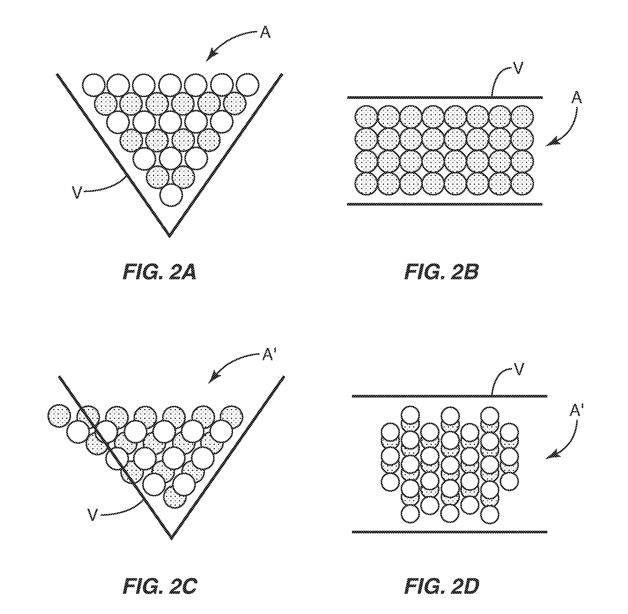 Formation of close-packed sphere arrays in v-shaped grooves