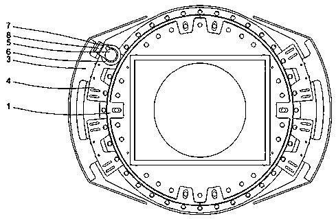 A vibrator rotation angle measuring device for a vibrator