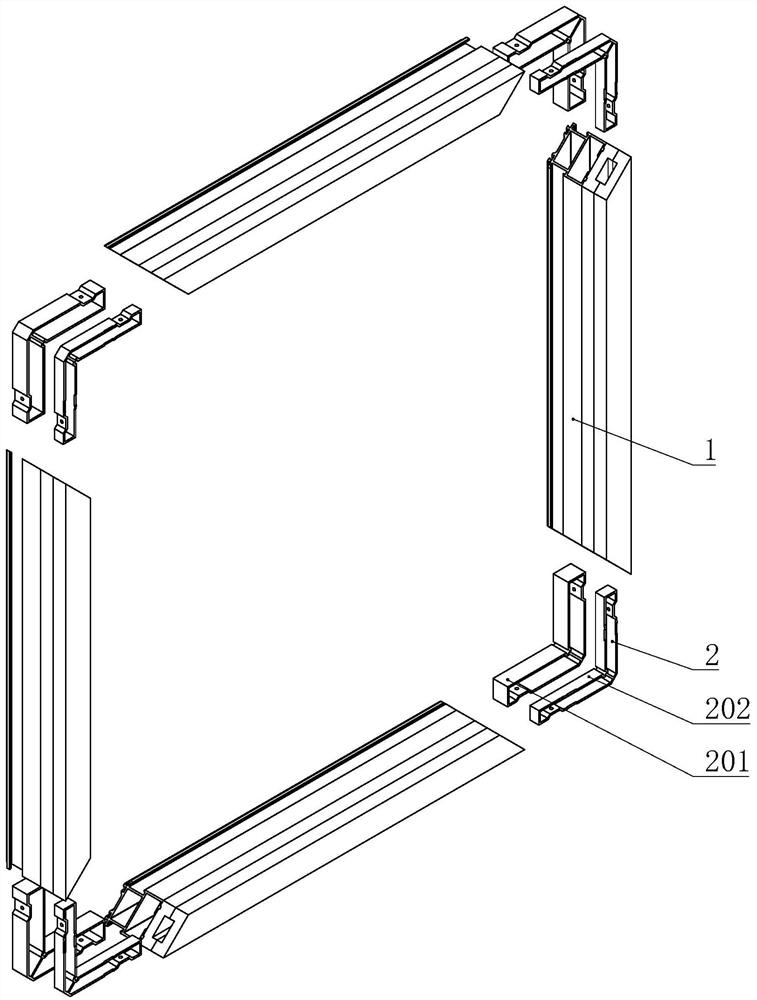 Door and window frame stable in connection and mounting method thereof